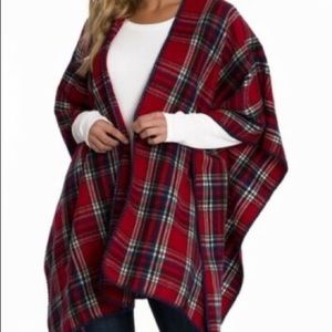 Woolrich Blanket Wrap NWT Bailey Tartan Plaid